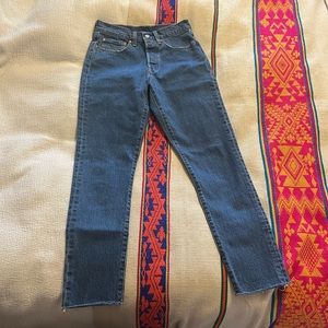 Levi’s 501 skinny jeans medium wash